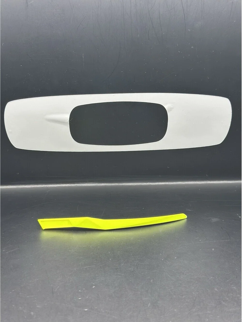 Oakley Sutro Lite Neon Yellow OEM Left Replacement Arm (No Icon)